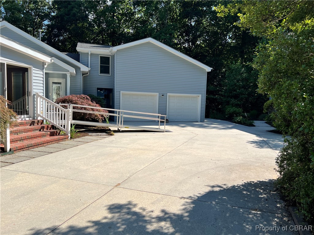404 Wading Creek Road Dutton, VA 23050 - Photo 45 of 49 Concrete Drive and Sidewalks
