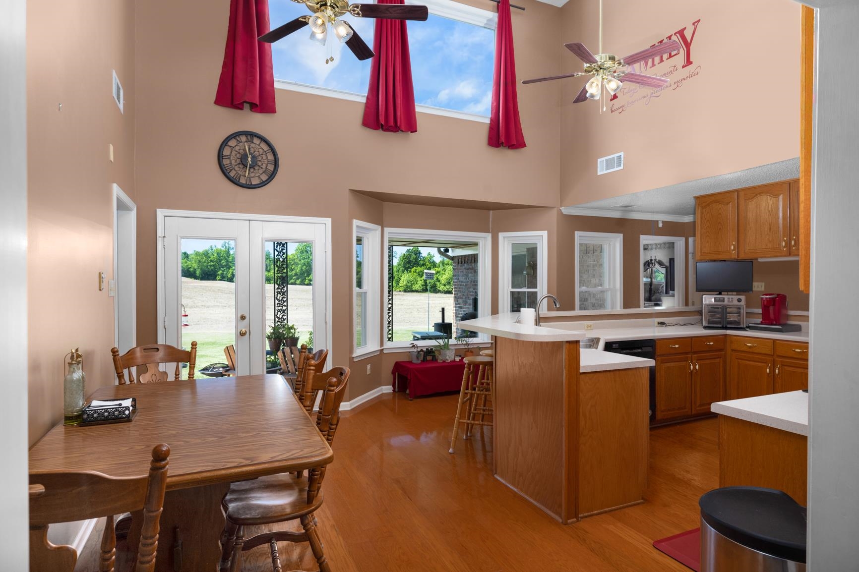 8539 Campground Road Drummonds, TN 38023 - Photo 9 of 38 a view of a dining room with furniture window and outside view