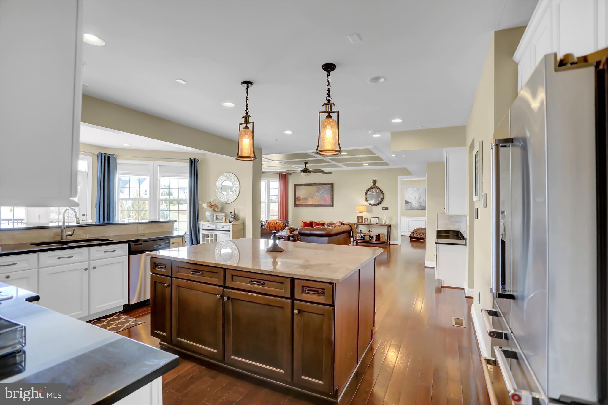 1253 Cambria Road Westminster, MD 21157 - Photo 14 of 101 Open floor plan, wood floors throughout lower leve