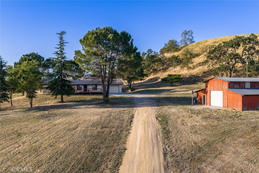 6998 Kingsbury Road Templeton, CA 93465 - Photo 4 of 57 Road leading up to the main house passing the classic barn