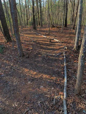a front view of a building with a brick wall