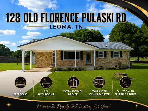 $1,695 | 128 Old Florence Pulaski Road, Leoma, TN 38468