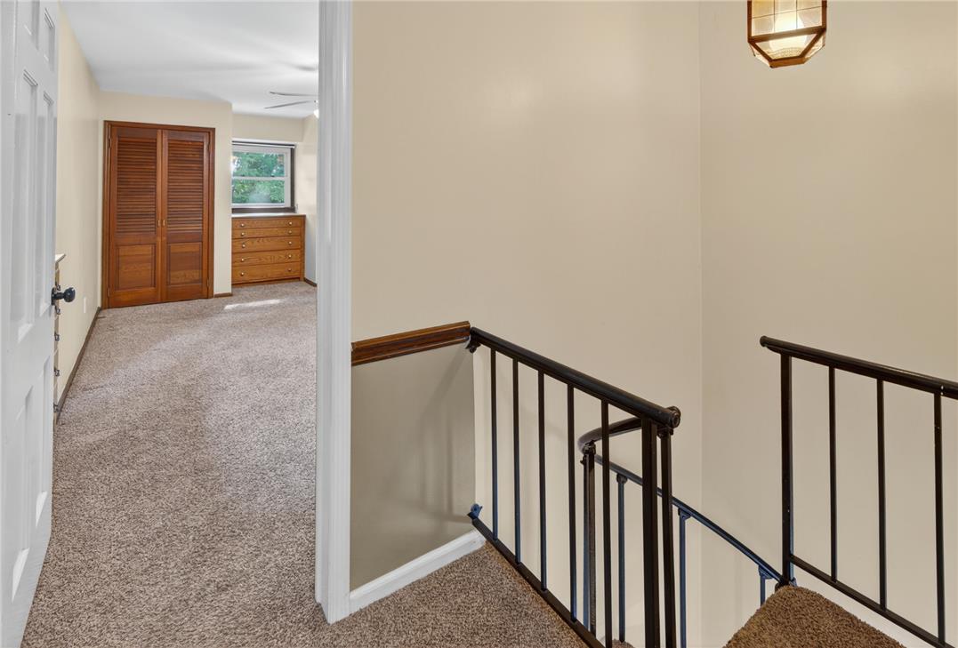 1371 Stoke Park Road Bethlehem, PA 18017 - Photo 29 of 55 a view of a hallway with staircase