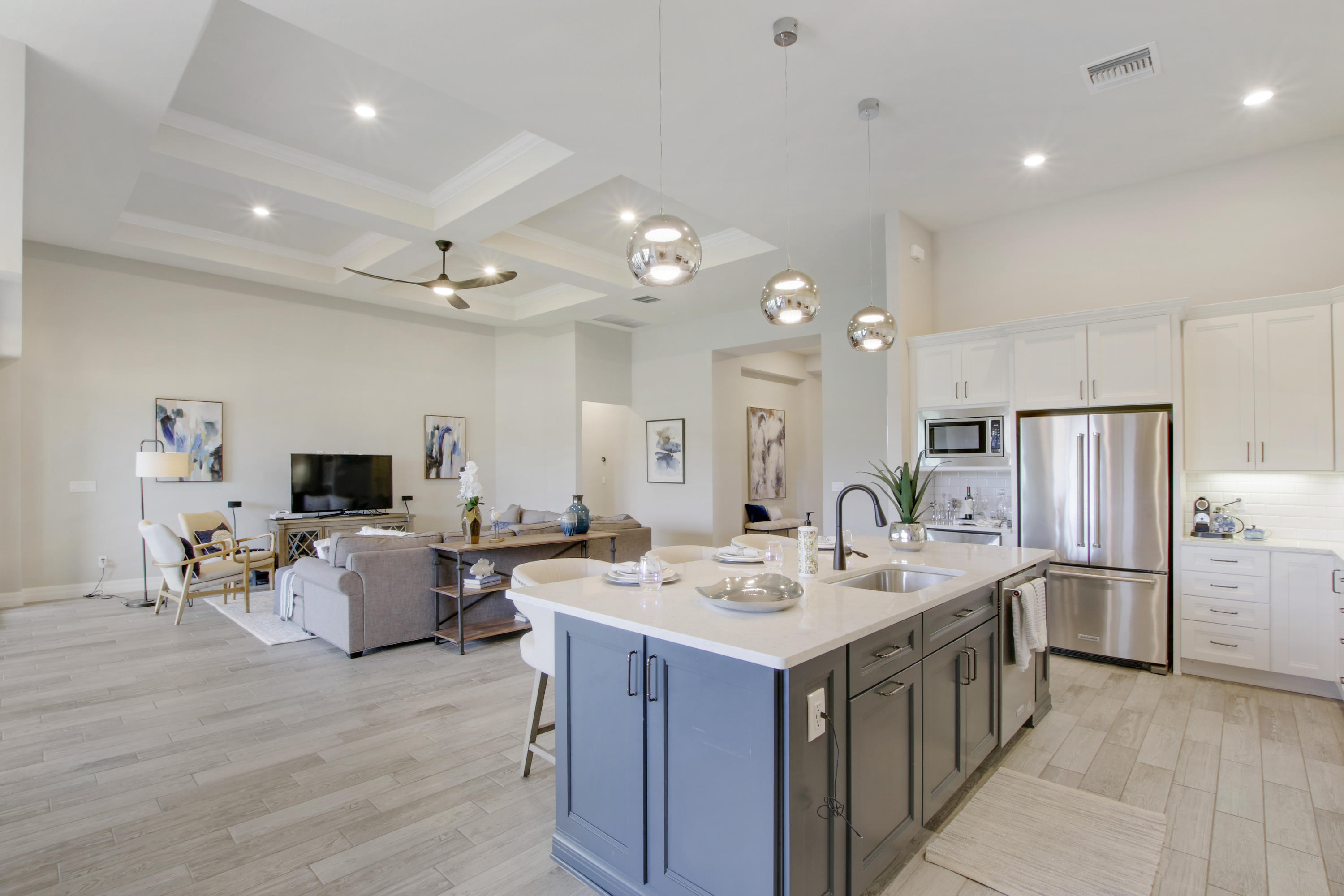 126 Indigo River Point Jupiter, FL 33478 - Photo 11 of 59 Kitchen and Living Area