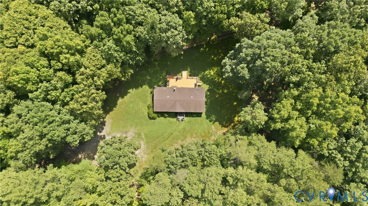 14720 Spring Creek Road Dinwiddie, VA 23841 - Photo 2 of 32 Secluded residence nestled within mature woodland,
