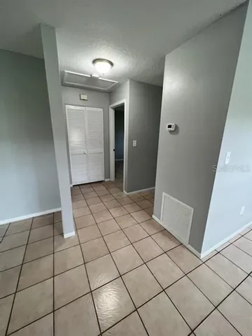 a view of empty room