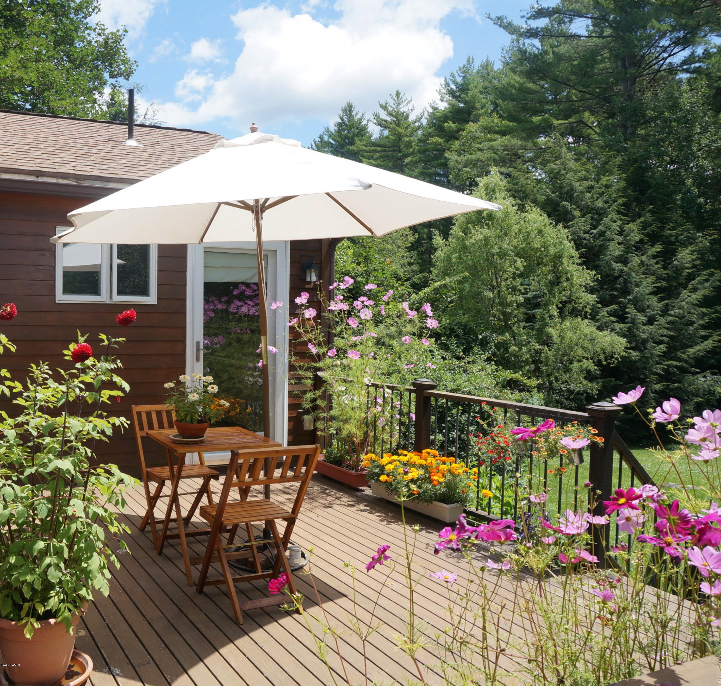 124 New Lenox Road Lenox, MA 01240 - Photo 7 of 8 Deck overlooking Yard