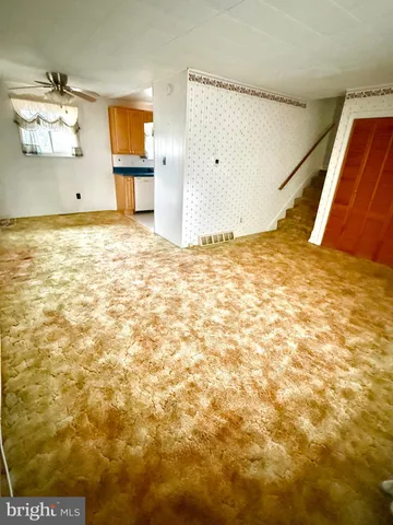 a view of a room with a sink