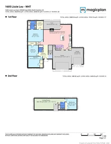$395,000 | 1605 Lizzie Lou Court, Hope Mills, NC 28348