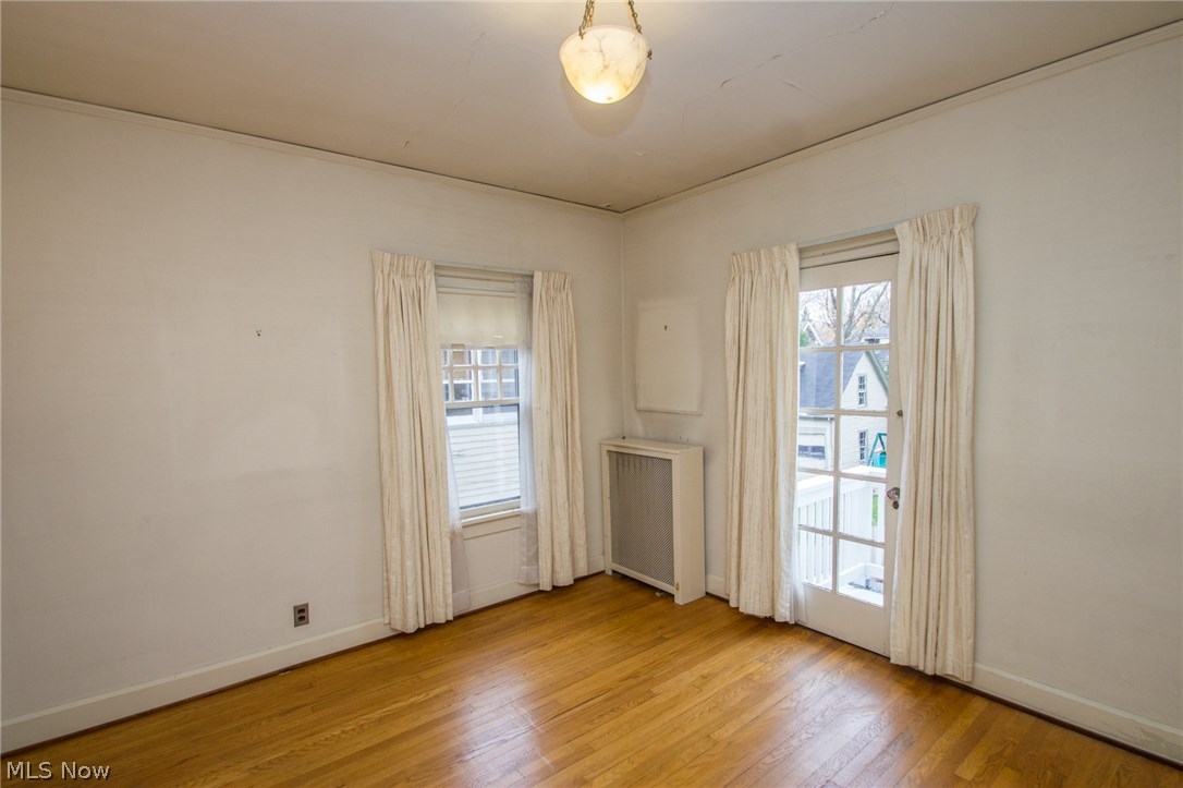 2812 Corydon Road Cleveland, OH 44118 - Photo 25 of 35 Bedroom #4 with access to rear balcony