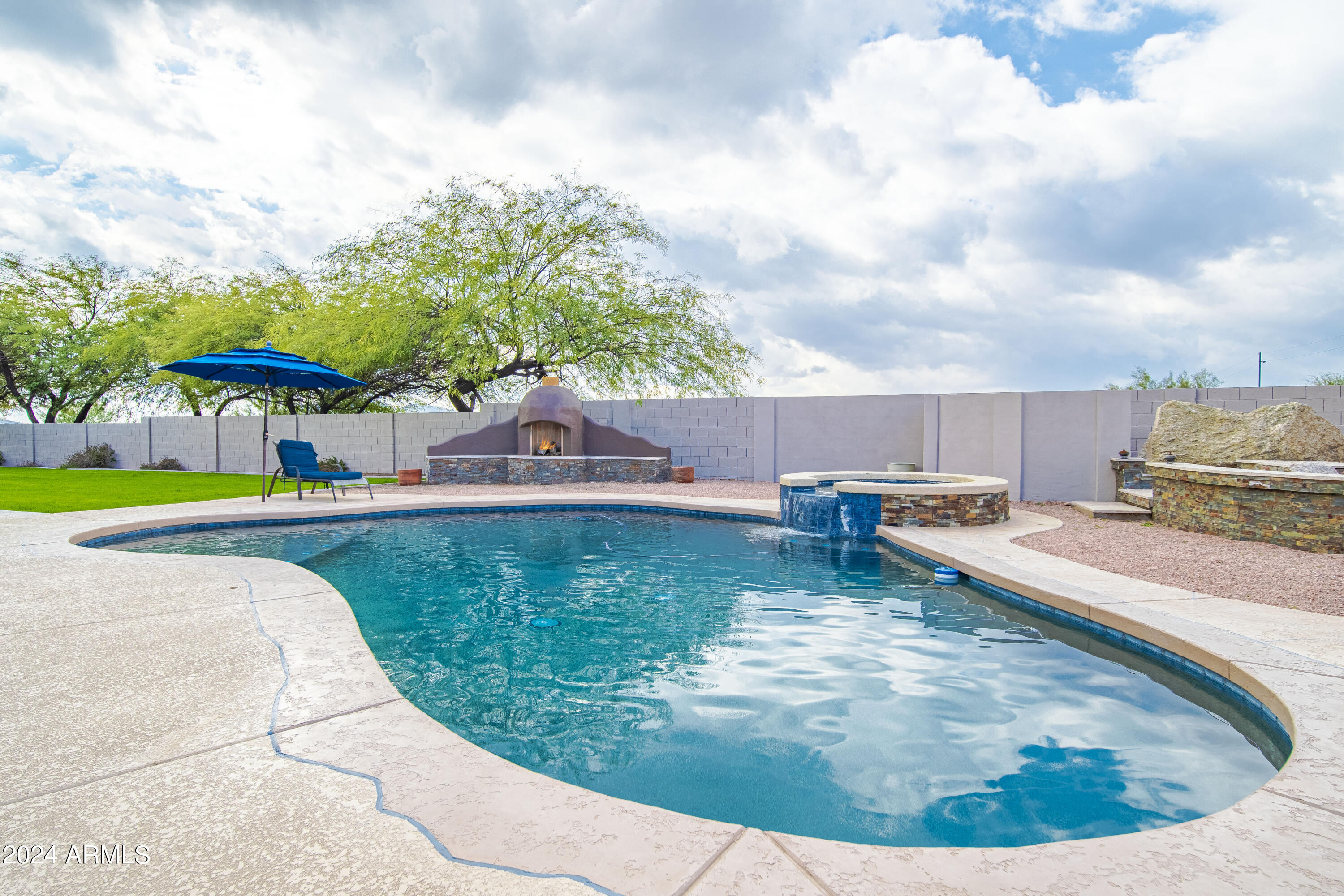 12 East Irvine Road Phoenix, AZ 85086 - Photo 74 of 81 Outdoor Fire place