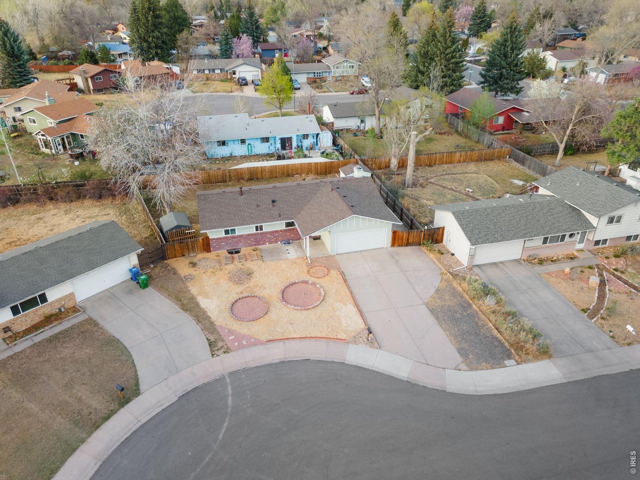 2912 Radcliff Circle Fort Collins, CO 80521 - Photo 2 of 46 a view of outdoor space and fire pit