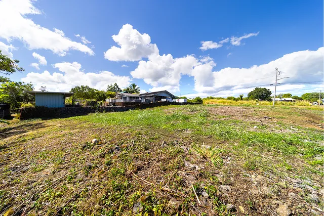a view of a lake with houses