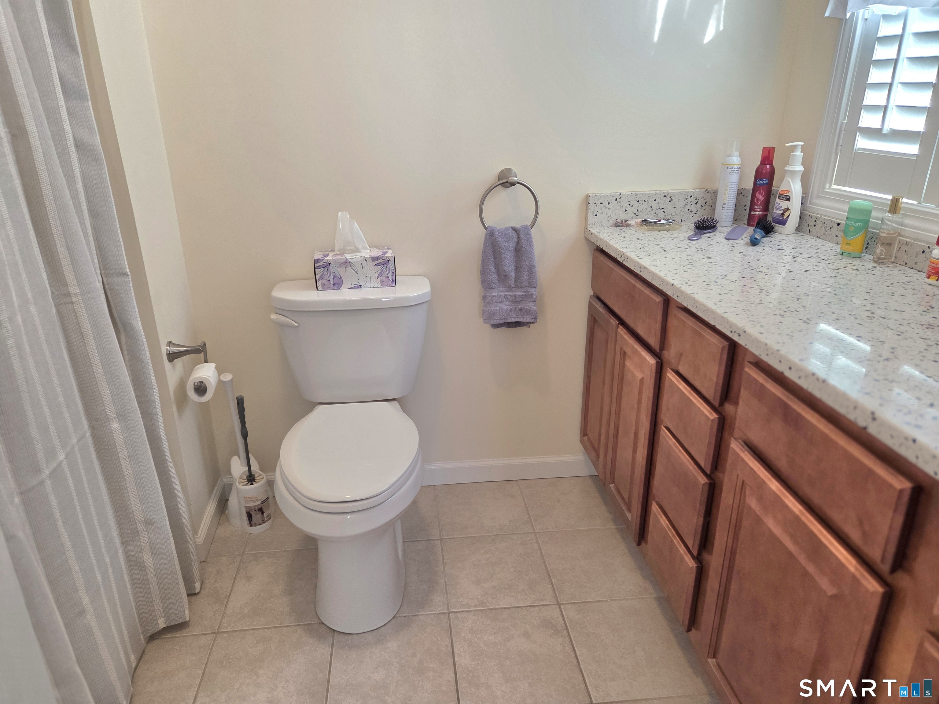 6 Whitman Lane, Unit 6 Vernon, CT 06066 - Photo 19 of 28 a bathroom with a sink a toilet and a mirror