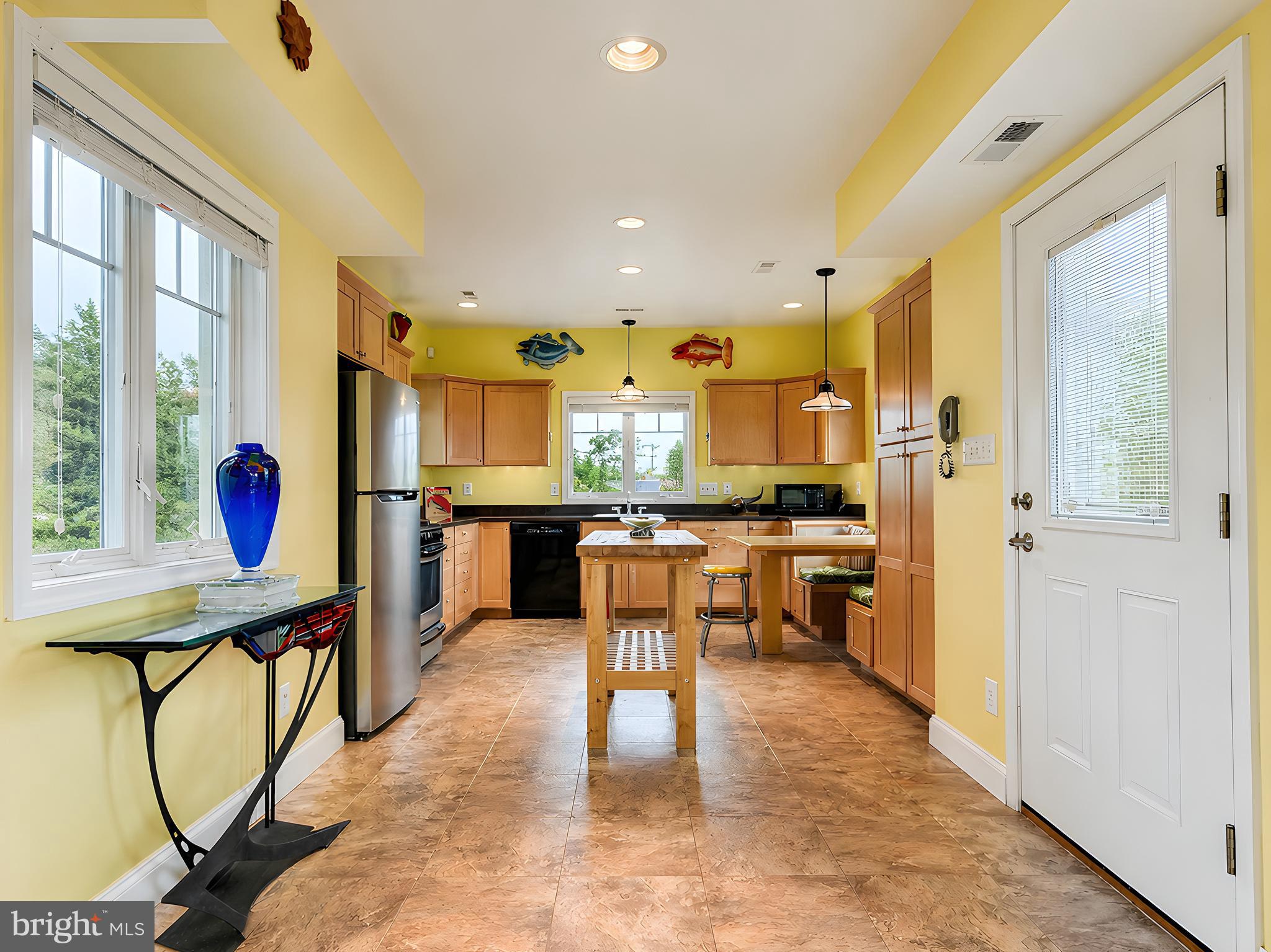 16144 Thomas Road Piney Point, MD 20674 - Photo 16 of 98 Bright, Well-Designed Kitchen with Scenic Views