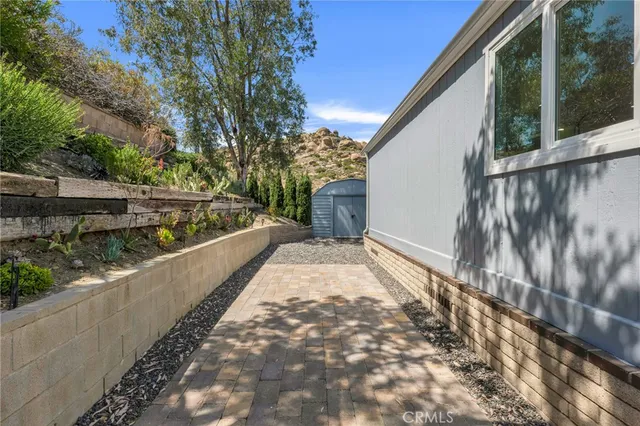 a view of swimming pool from a balcony