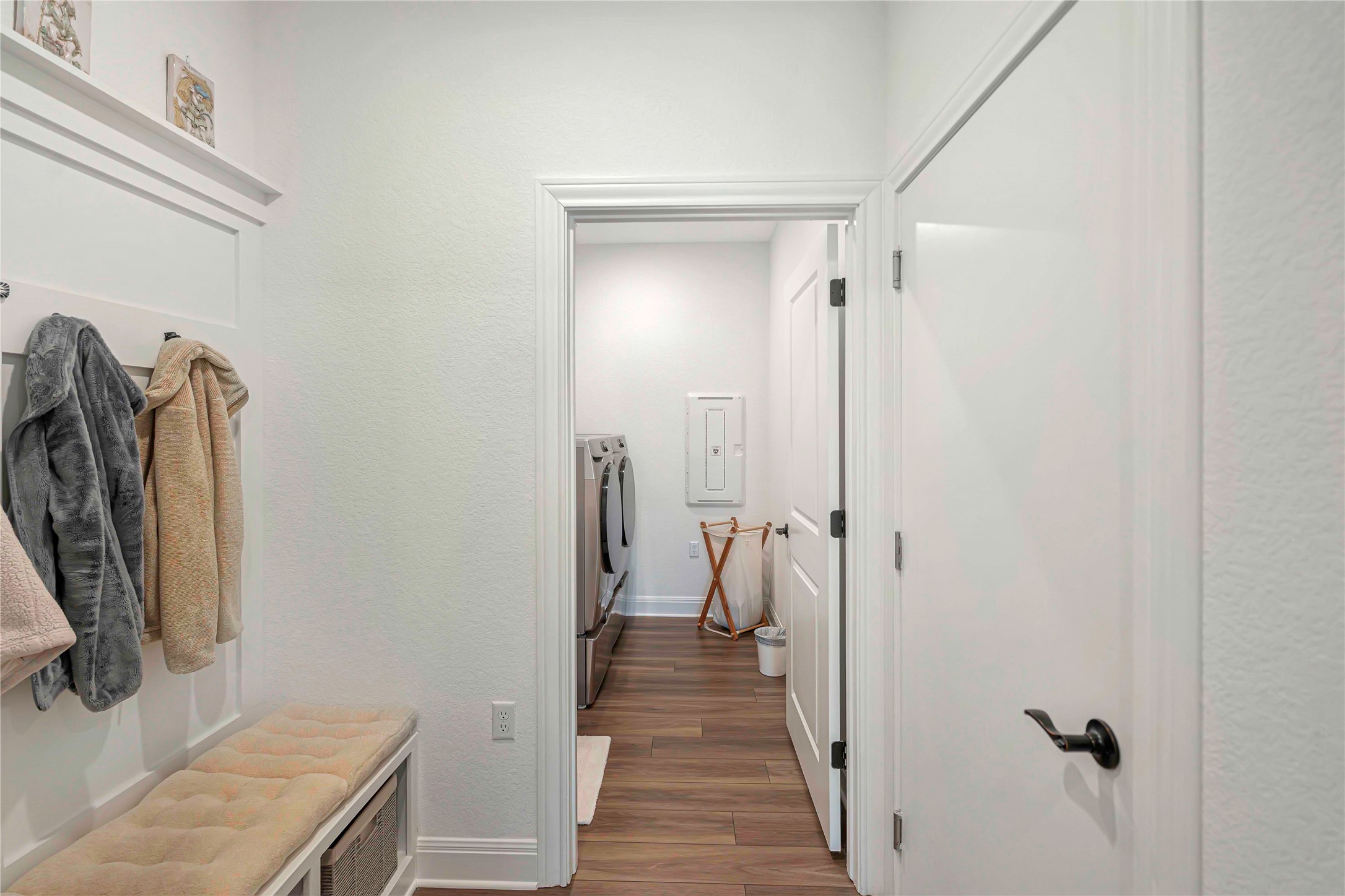 126 Lafayette Street Georgetown, TX 78633 - Photo 21 of 30 a view of a bathroom from a hallway