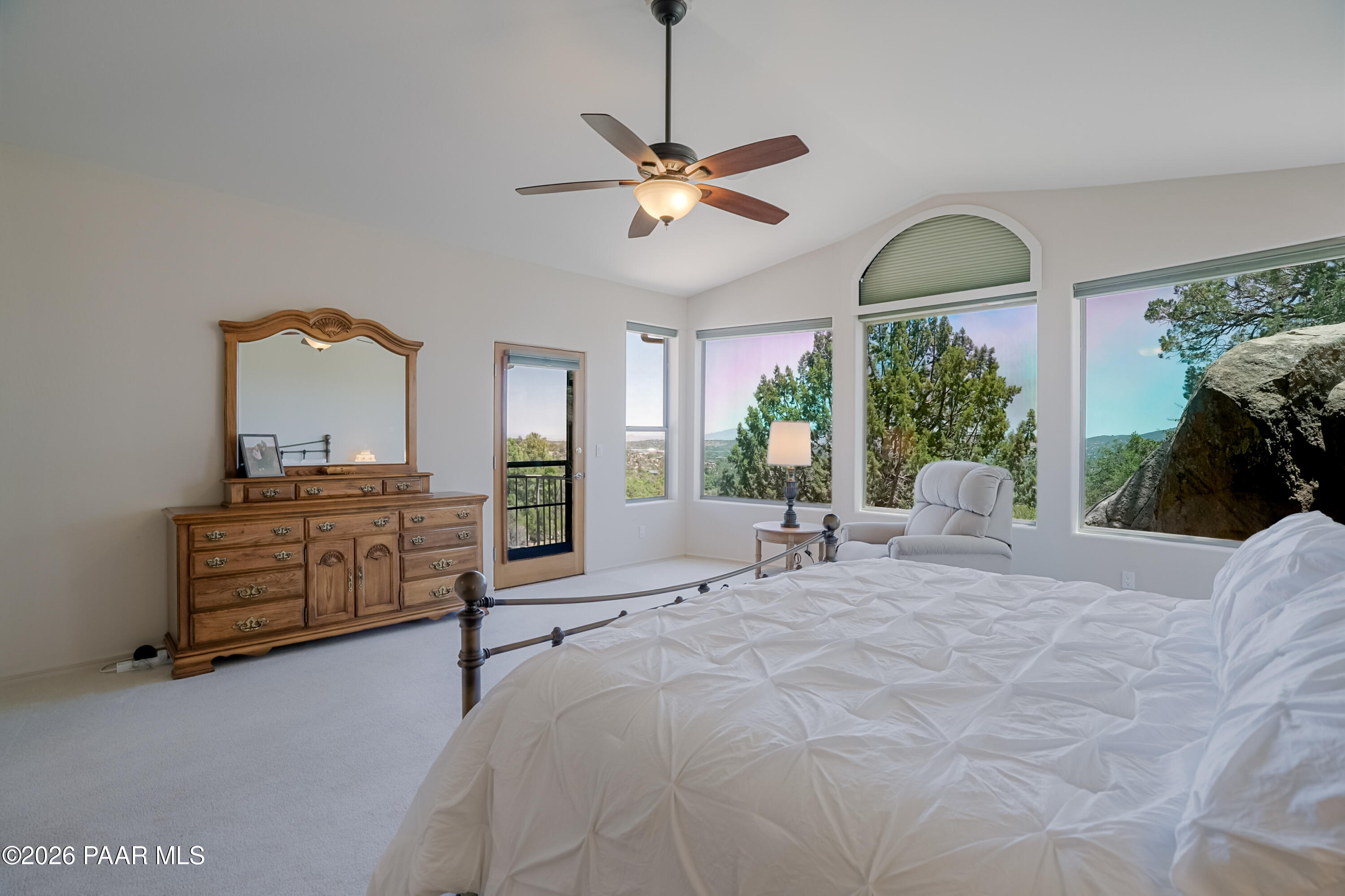 2020 Rustic Timbers Lane Prescott, AZ 86303 - Photo 30 of 62 Spacious Primary Bedroom with Views