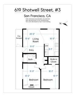$695,000 | 619 Shotwell Street, Unit 3, San Francisco, CA 94110