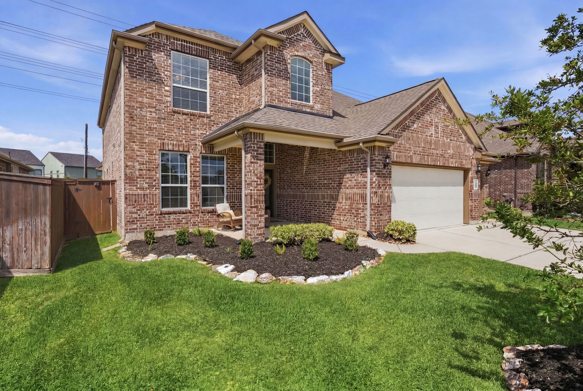 7522 Windsor View Drive Spring, TX 77379 - Photo 3 of 49 Brick exterior with manicured landscaping and inviting curb appeal.