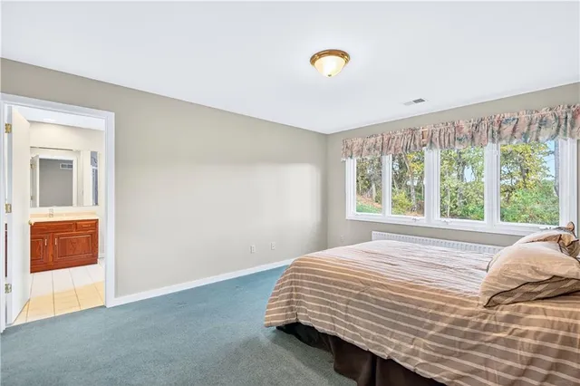 a bathroom with a shower and a sink