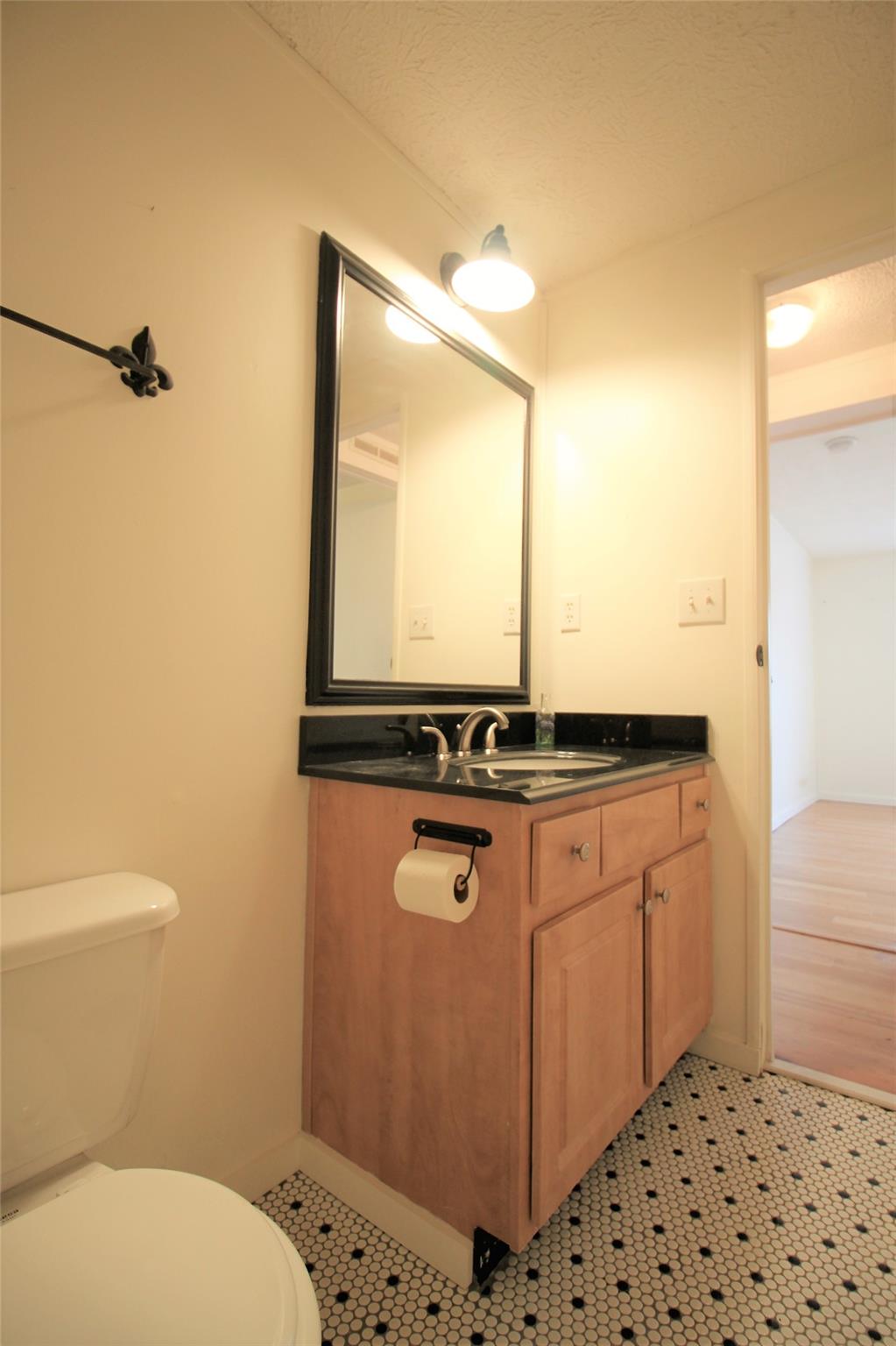 2 Whisper Street Clyde, NC 28721 - Photo 31 of 44 a bathroom with a sink a toilet and mirror