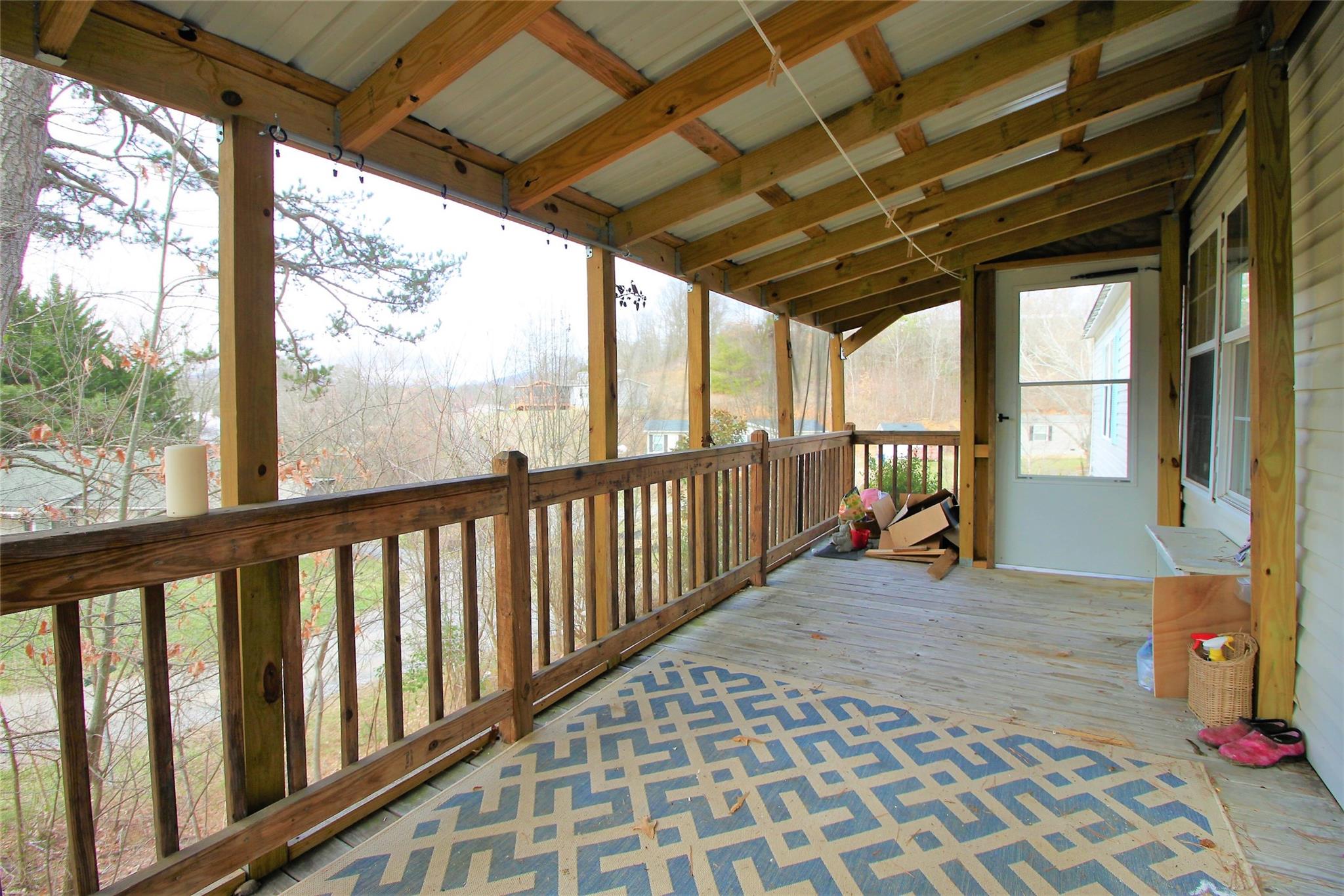 2 Whisper Street Clyde, NC 28721 - Photo 34 of 44 a view of a porch