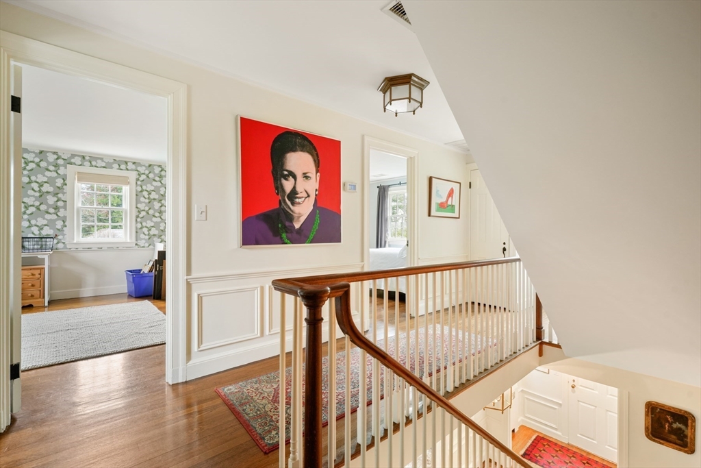 21 Alden Road Wellesley, MA 02481 - Photo 15 of 36 a view of an entryway with wooden floor