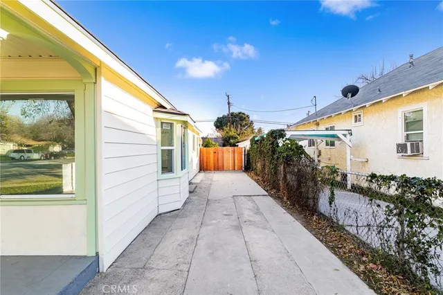 a view of a house with a hallway