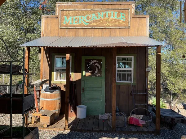 a view of a house with gym equipment