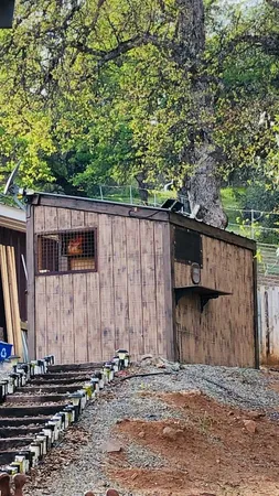 a view of lake with green space