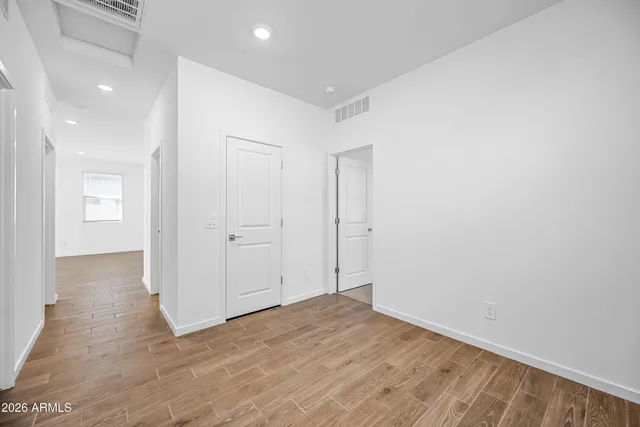 a view of empty room