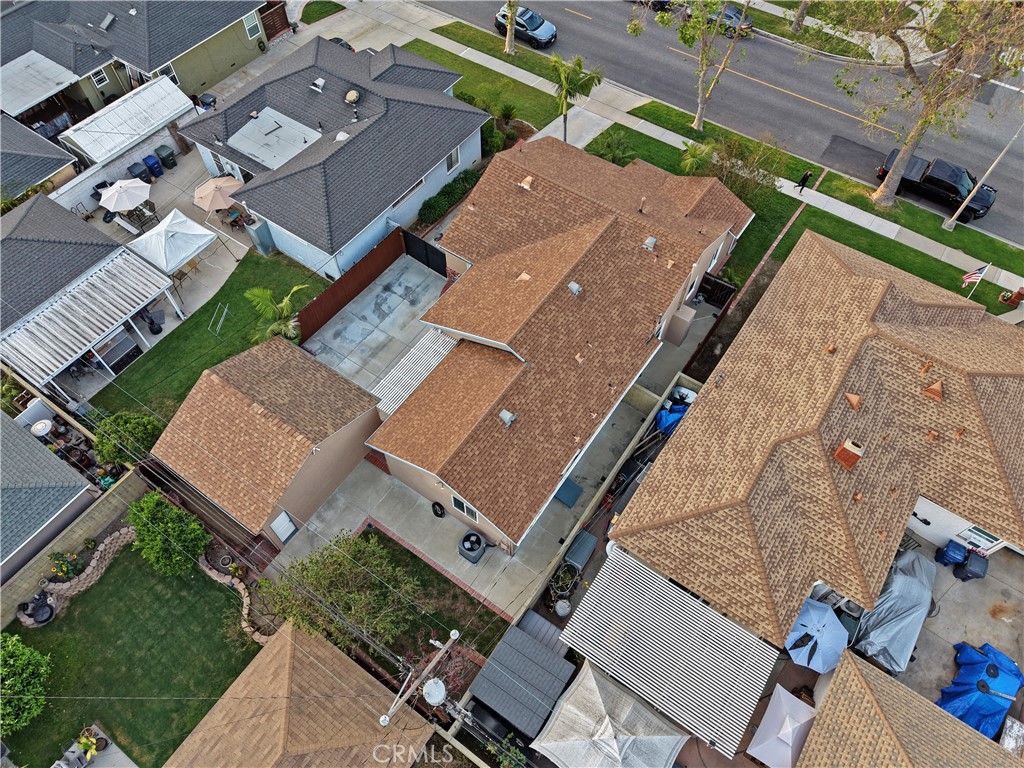 6116 Arbor Road Lakewood, CA 90713 - Photo 43 of 46 an aerial view of a house with a garden