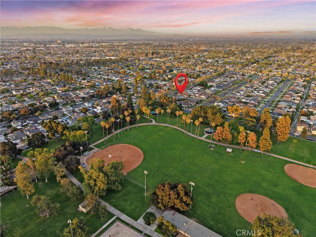6116 Arbor Road Lakewood, CA 90713 - Photo 46 of 46 an aerial view of a houses with outdoor space