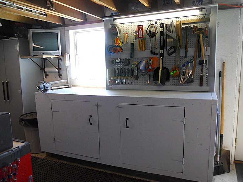 146 Capen Road Gardiner, ME 04345 - Photo 23 of 26 Other. Work Bench in Basement