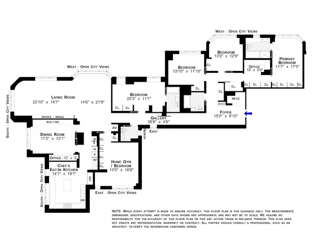 a view of a city with tall buildings