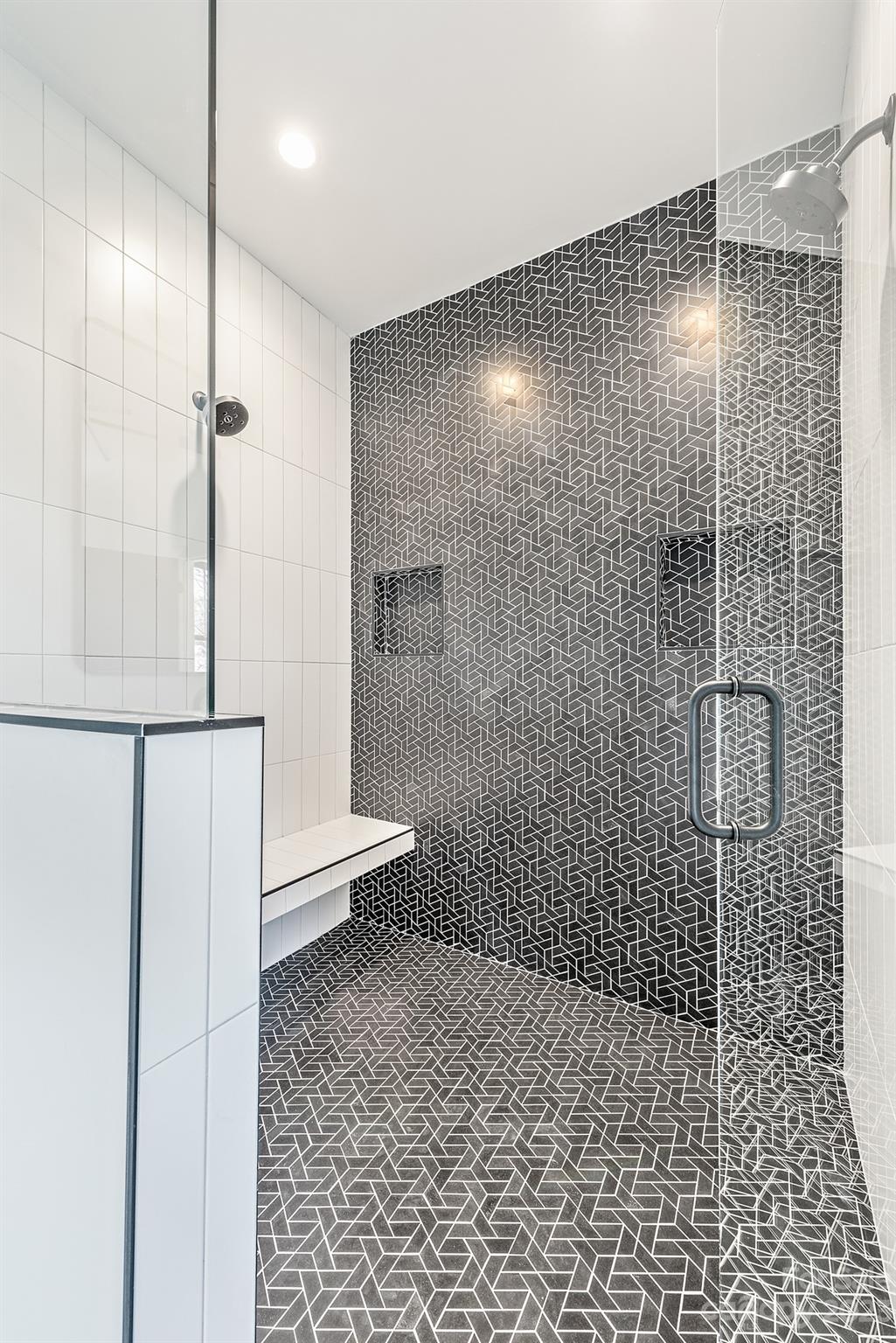 4338 Castleton Road Charlotte, NC 28211 - Photo 20 of 38 a bathroom with a shower