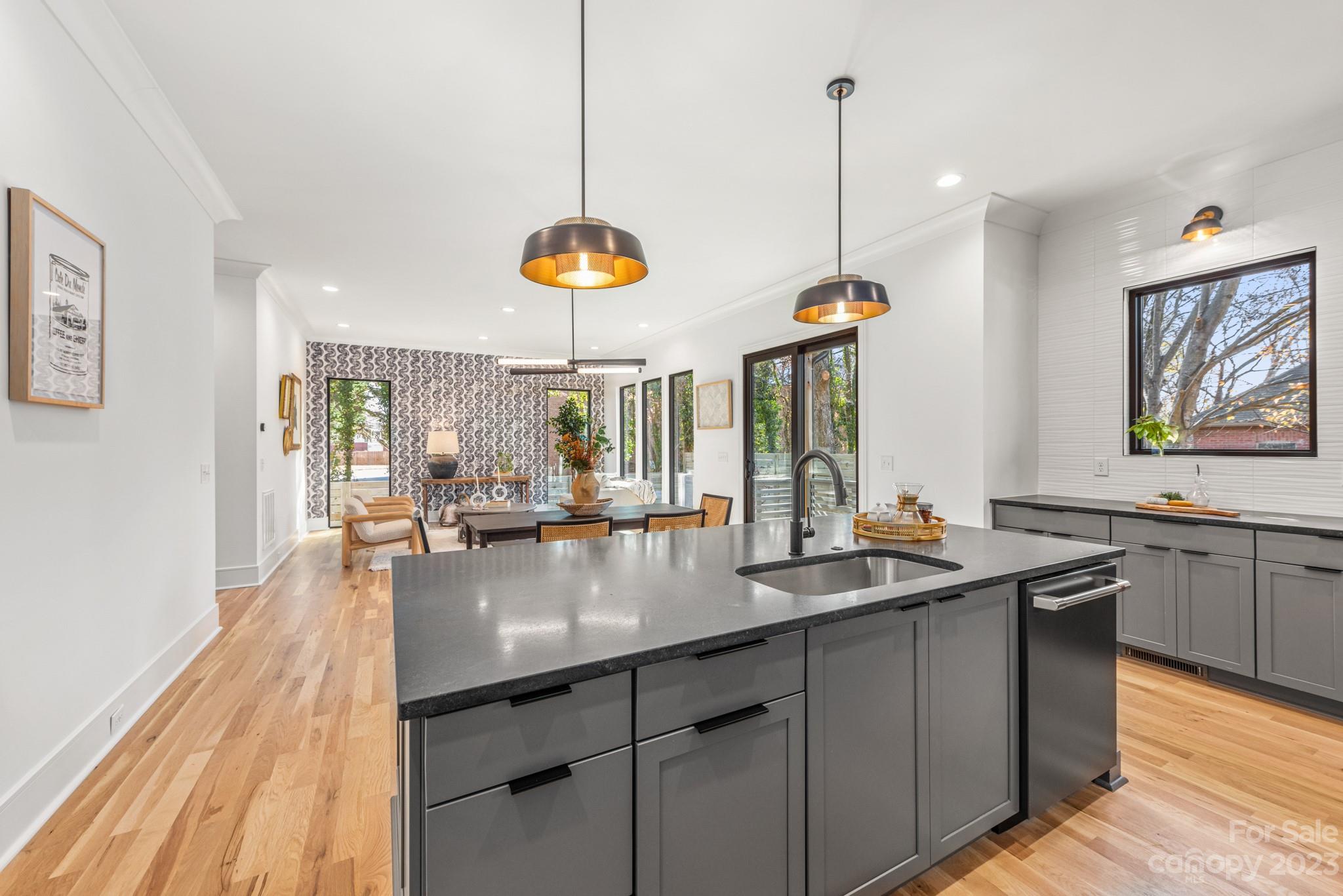 4338 Castleton Road Charlotte, NC 28211 - Photo 10 of 38 a kitchen with sink and window