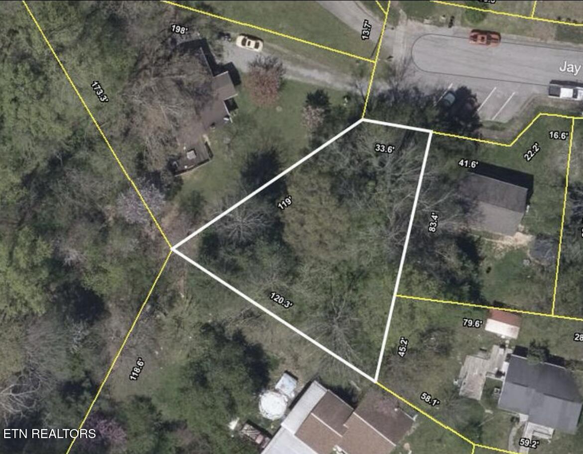 107 Jay Lane Oak Ridge, TN 37830 - Photo 7 of 7 Aerial