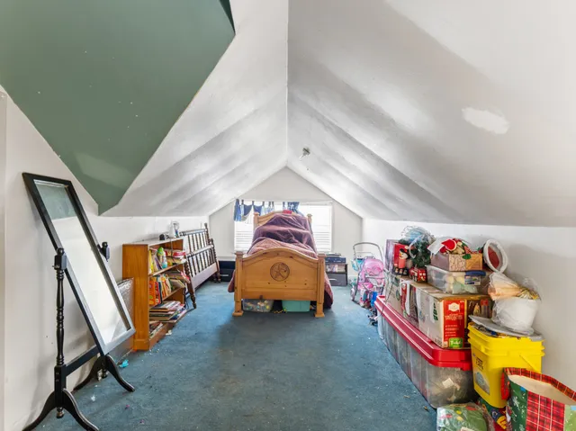 a children room with toys