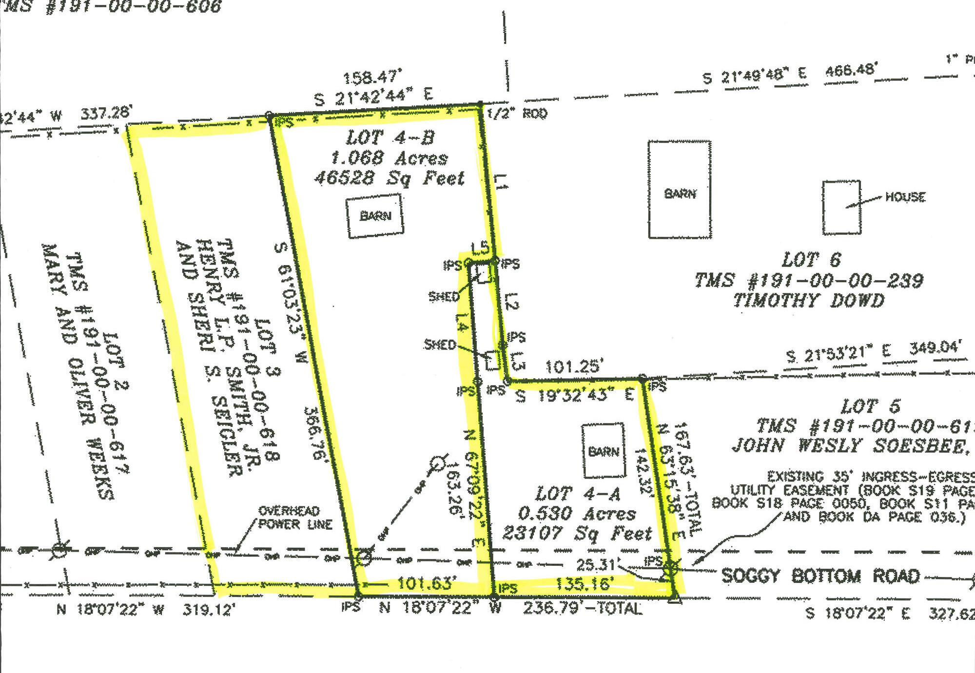 5226 Soggy Bottom Road Hollywood, SC 29449 - Photo 2 of 2 Lot 4B