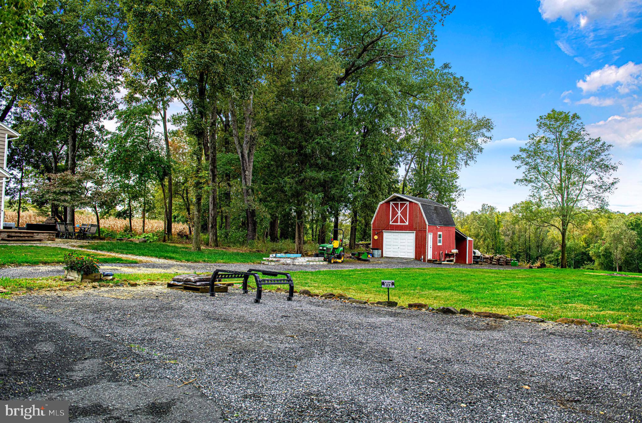 3917 West Chapel Road Aberdeen, MD 21001 - Photo 51 of 56 Charming countryside retreat with a red barn.