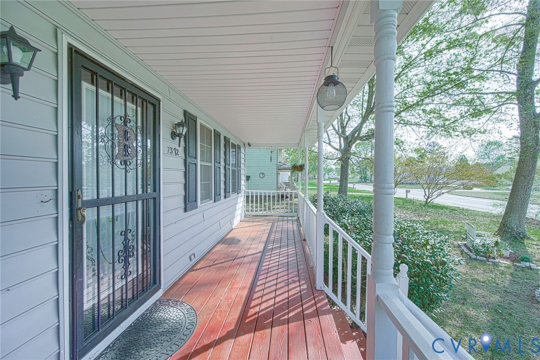 7372 Trailing Rock Road Prince George, VA 23875 - Photo 4 of 30 Front porch and entry to home