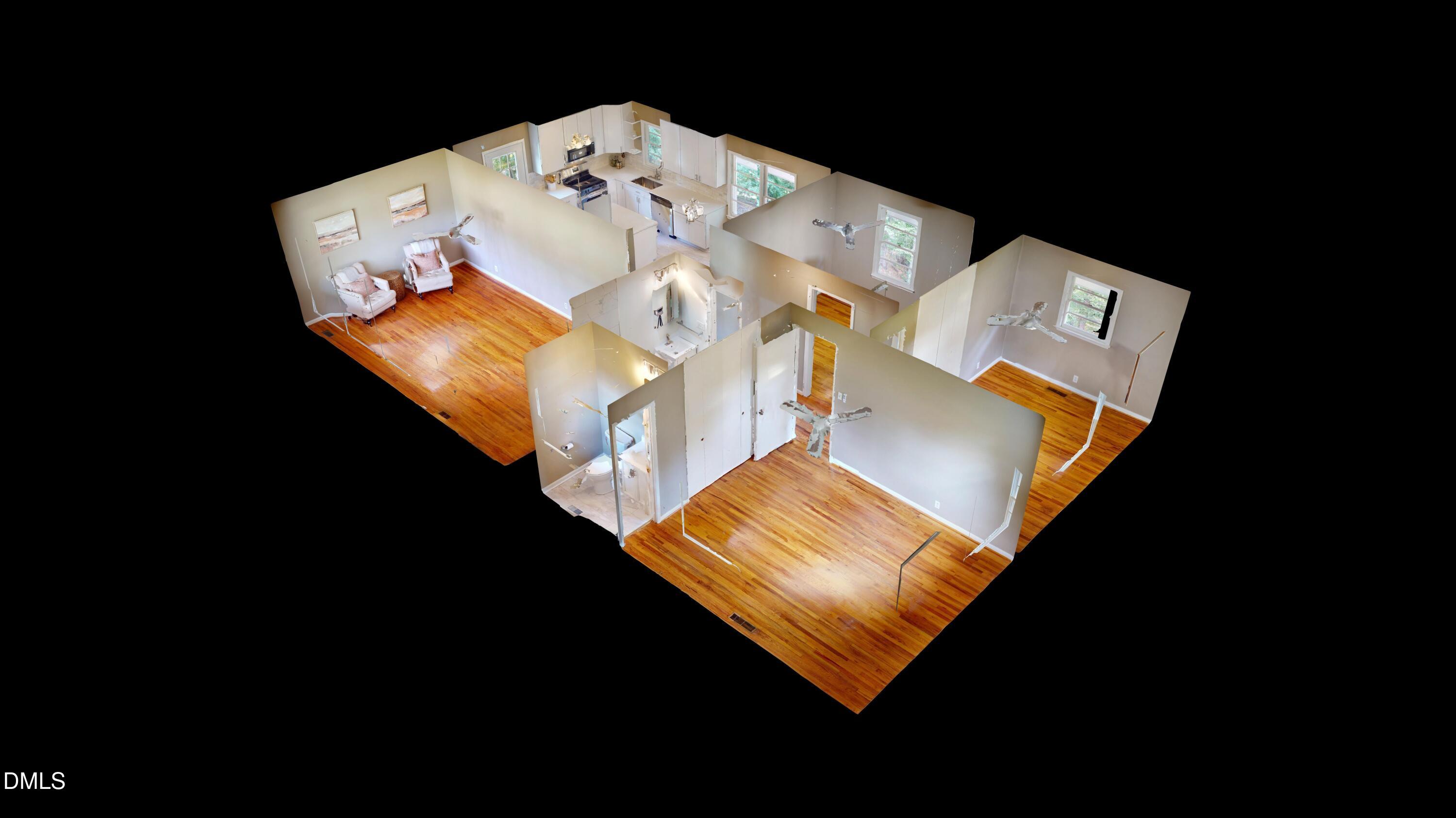 1513 North King Charles Road Raleigh, NC 27610 - Photo 19 of 19 1513-N-King-Charles-Dollhouse-View