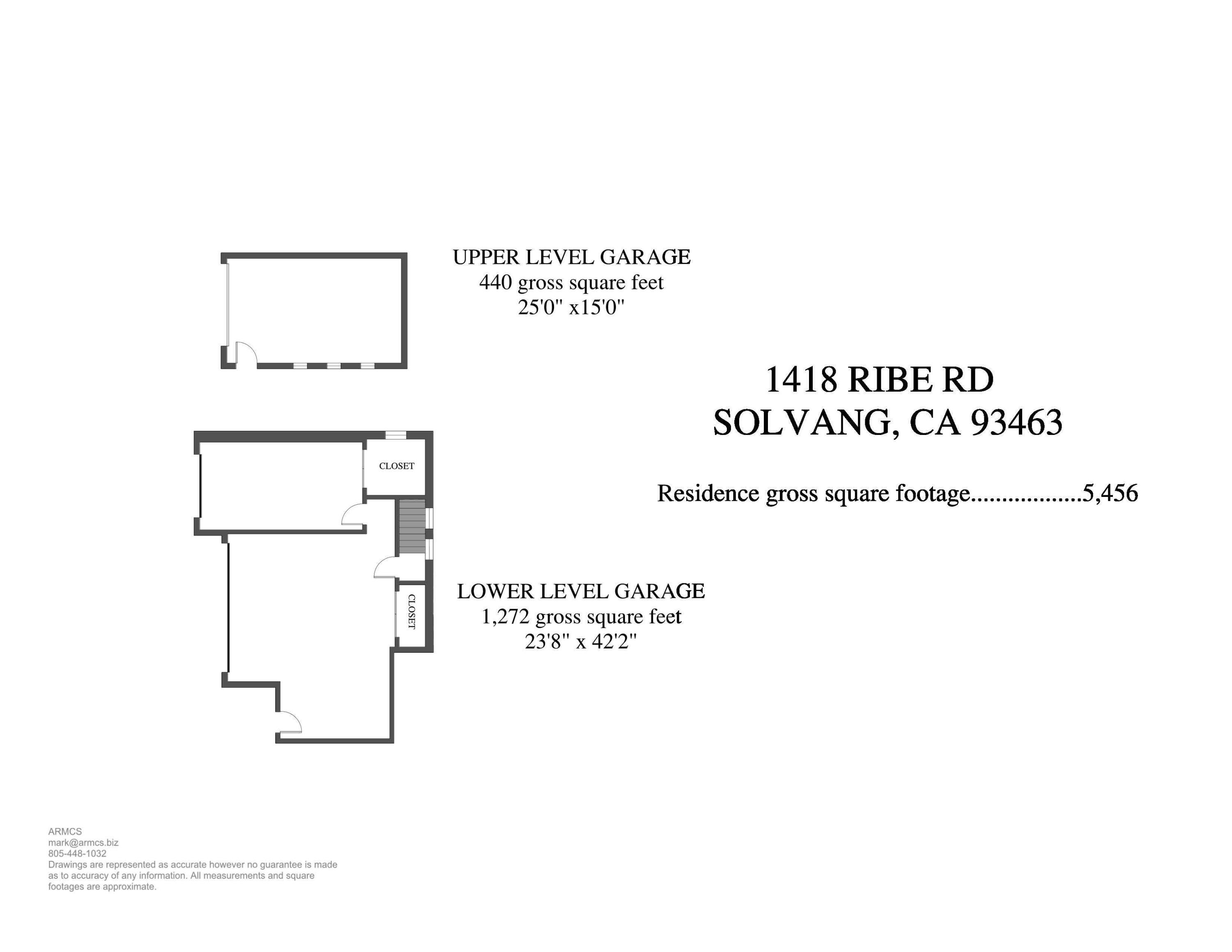 1418 Ribe Road Solvang, CA 93463 - Photo 46 of 46 Floor Plan 2