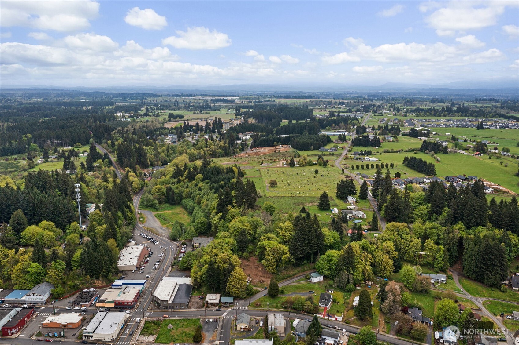 0 Southeast Cowlitz Road Winlock, WA 98596 - Photo 2 of 14 an aerial view of multiple house