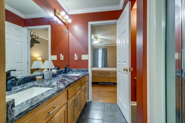 a room with storage and utility