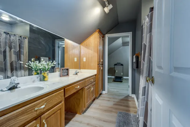 a view of an outdoor space and a yard