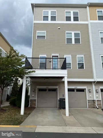 a view of a buildings and outdoor space