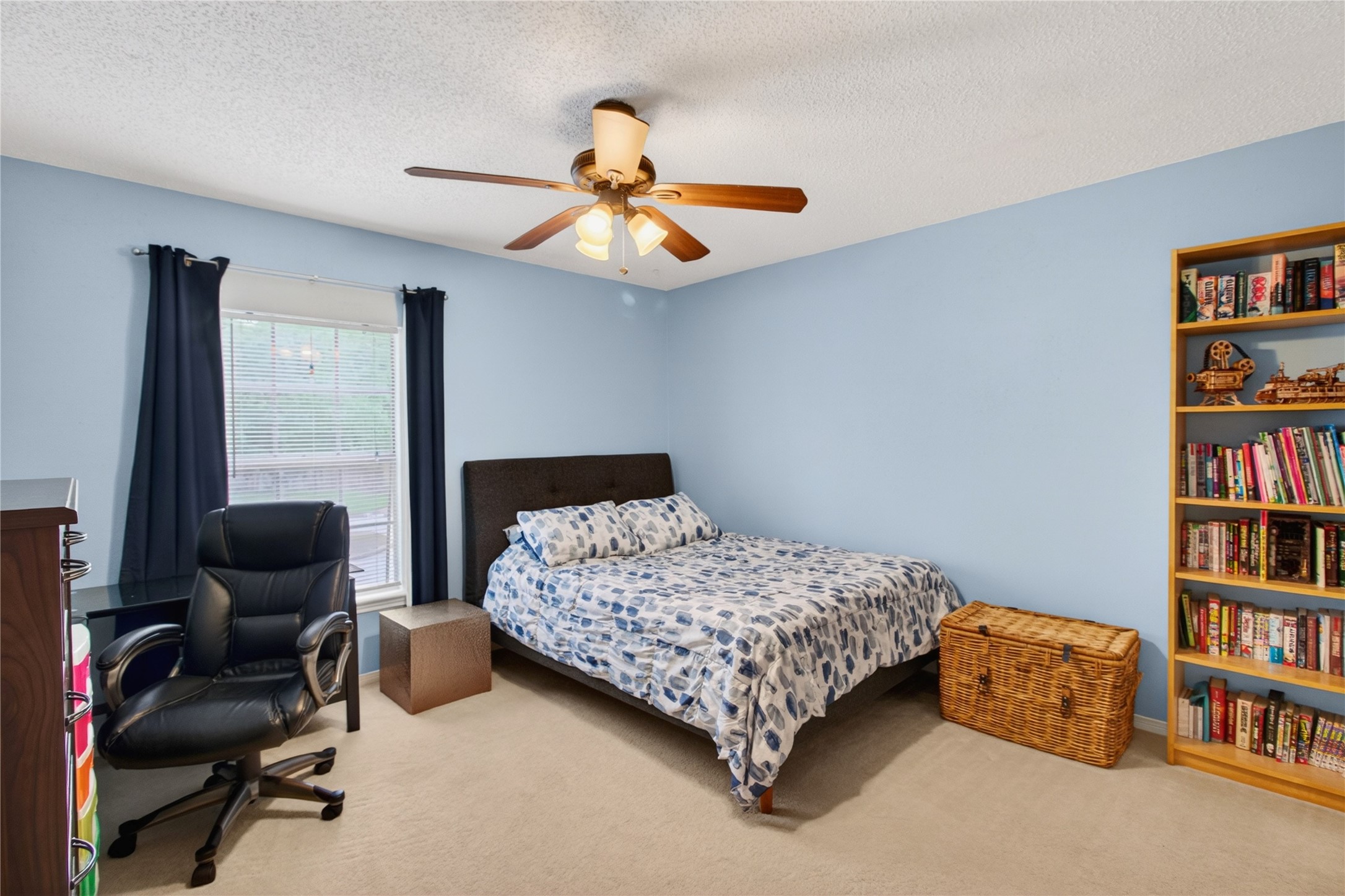 20214 Woodsboro Court Spring, TX 77388 - Photo 38 of 50 HUGE Bedroom #4! Walk-in closet! Can be used for Bedroom, Office, Work-out Room, Nursery...you decide!